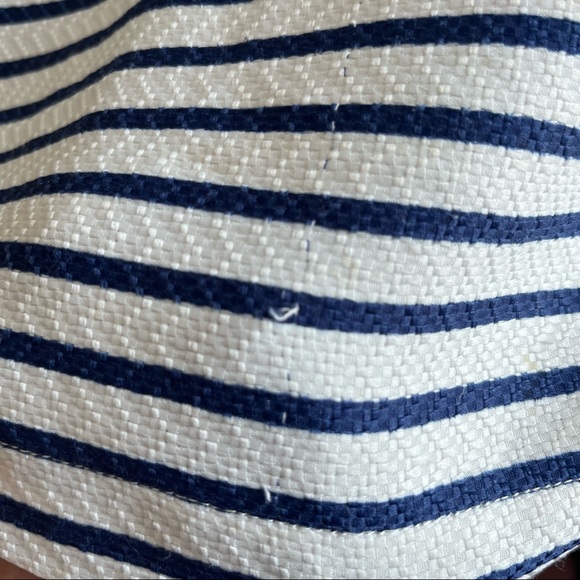 Blue Anthropologie A'hoy Striped Small Short Casual Dress - Picture 11 of 11